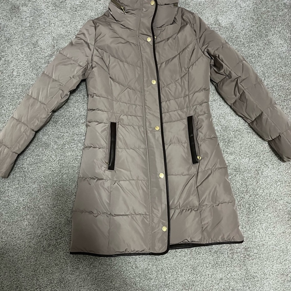 Women’s Cole Haan tan jacket brand new never been worn